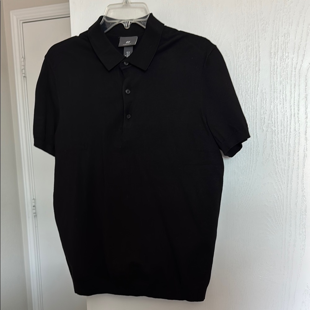 Men's Black Polo Shirt